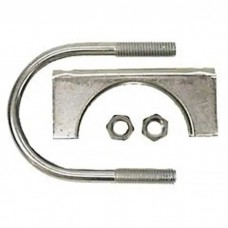 Camaro Exhaust Muffler Clamp, Steel, 2", 1967-11