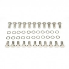 Camaro Oil Pan Bolt Set, Big Block, Stainless Steel, 1967-69