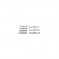 1967-1969 Camaro Valve Cover Retainer Set Big Block Chrome