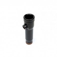 Camaro Engine Oil Filler Tube, Black, With Threaded PCV Port, 1967