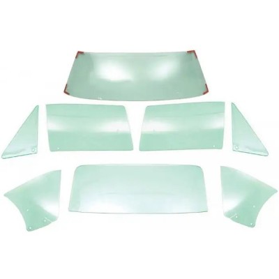 Glass Set,Complete,Tinted,Coupe,1967