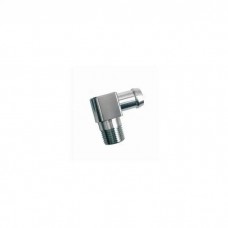 Camaro Heater Hose Fitting, 5/8" 90 Degree Elbow, 1-3/4" Tall, Stainless Steel, 1967-1969