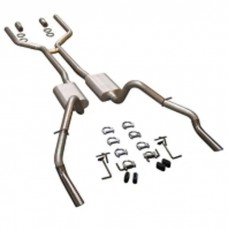 Camaro Dual Exhaust Kit, 2-1/2", Flowmaster, 1969