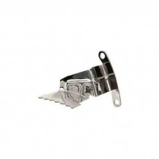 Camaro Timing Chain Cover Tab, Small Block, Chrome, With Sliding Pointer, For Cars With 7" Harmonic Balancer, 1969-1972