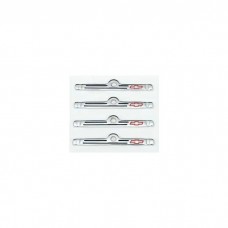 Valve Cover Clamps,Chrome,w/Bowtie,67-85