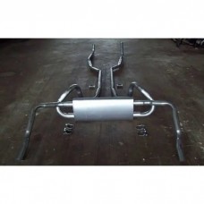 Camaro Dual Exhaust System, Small Block, 2", 1970-1974
