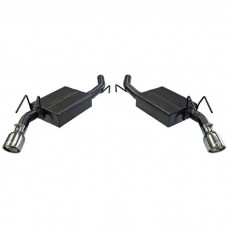 Camaro Flowmaster Dual Exhaust, American Thunder, 2.5" Axle-Back, Loud, V6, 2010-2013
