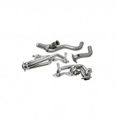 Camaro LT-1 BBK Single-Cat Shorty 1-5/8" Silver Ceramic Exhaust Header Kit With Y-Pipe, 1994-1995