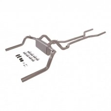 Camaro Flowmaster American Thunder Dual Exhaust, Header Back System, Stainless Steel 1967-1974