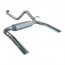 1986-1991 Camaro Flowmaster American Thunder Dual Exhaust, Header Back System, Stainless Steel