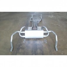 Rick's Camaro - Exhaust System, Small Block With Resonators, Except Z28, Original Style, 1969