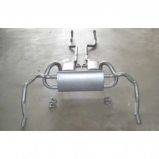 Rick's Camaro - Exhaust System, Z28 With Resonators, Original Style, 1969