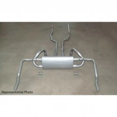 Rick's Camaro - Exhaust System, Z28, Original Style, With Polished Tips, 1970-1973