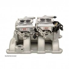 FiTech Fuel Injection System 2X4 625 HP Basic Kit, Bright Finish, 30061