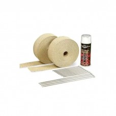 Automotive Exhaust & Header Wrap Kit - White