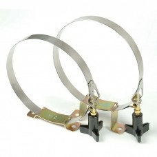 Quick-Clamp Stainless Steel Bottle Bracket Set