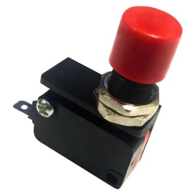 Red Push Button Switch