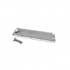 GM LS Engine Aluminum Valley Cover With Oil Filler Hole, Polished