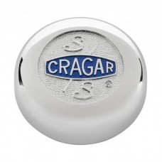 Cragar Chrome S/S Vintage Flat Replacement Center Cap