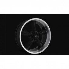 Detroit Wheels Ridler 17X8  695 Series Matte Black W Machine