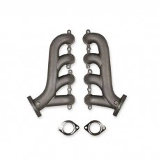 LS Swap Exhaust  Manifolds Natural Cast   Flowtech