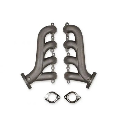 LS Swap Exhaust  Manifolds Natural Cast   Flowtech