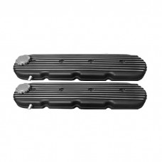 Chevy LS Black Fined Valve Cover