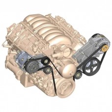Holley High Mount   Ls/Lt Complete Accessory Drive Kit