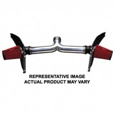 Full Size Chevy Air Intake Kit, 4 Inch, Dual Inlet, LSX, 1967-1972