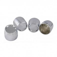 Wheel Cap Set, Chrome, For Corvette-Style Wheels