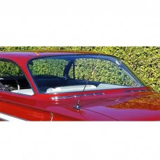 Full Size Chevy Rear Glass, Tinted, 2-Door Hardtop, Impala,1961