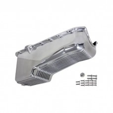 SB Aluminum Stock Capactiy Oil Pan - Retro Fin