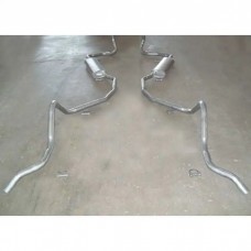Late Great Chevy - Dual Exhaust System,  327ci, Except Station Wagon, 1962-1964
