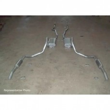 Late Great Chevy - Dual Exhaust System, Big Block With Resonators, Except Station Wagon, 1969-1970