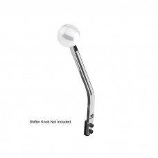 Shifter Lever, Bolt On, Goolsby Edition Billet Aluminum, for Tremec/Borg Warner T5, T45, T56 Transmissions, 10", Polished
