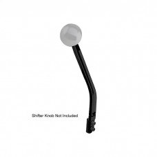 Shifter Lever, Bolt On, Goolsby Edition Billet Aluminum, for Tremec TKO Transmissions, 10", Black