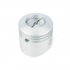 Shift Knob, Lokar, Brushed Aluminum, Piston Style, 4-Speed, for GM 700R4/200R4/4L80/4L80E/4L60/4L60E  Automatic Transmission