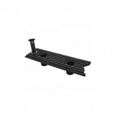 GM LS Engine Aluminum Valley Cover With Oil Filler Tube, Black
