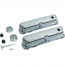 Ford Chrome Valve Cover Kit,Flamed Finish, 1967-1977
