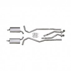 1969 Corvette Exhaust System Big Block 390hp And 435hp Aluminized With Manual Transmission
