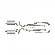 1973 Corvette Exhaust System Big Block Aluminized 2-1/2" With Automatic Transmission