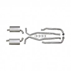 1973 Corvette Exhaust System Small Block L82 Aluminized 2"-2-1/2" With Automatic Transmission