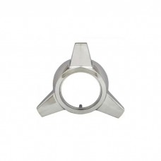 1963-64 Fairlane Wire Wheel Cover Spinner - Chrome Plated Die Cast Steel