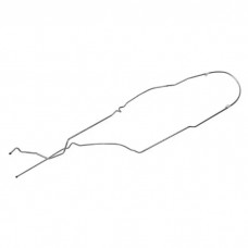 Fuel Tank To Pump Line, Stainless Steel, 3/8", 1 Piece, Torino, 1972-1976