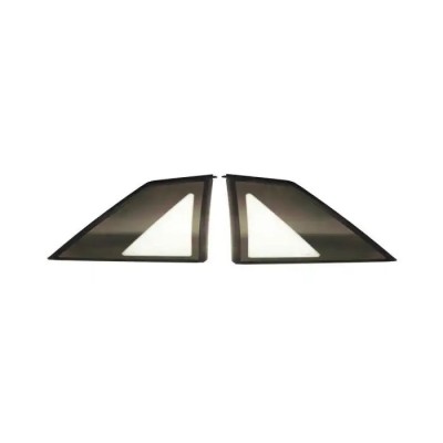 1987-1993 Mustang Hatchback Quarter Windows, Pair