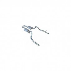 1979-1993 Mustang Pypes Violator 3" Stainless Steel Catback Exhaust System, 5.0L V8