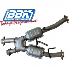 1979-1993 Mustang BBK 2.5" X-Pipe with Converters, 5.0L V8 with Automatic Transmission
