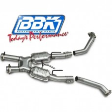 1986-1993 Mustang BBK 2.5" X-Pipe, 5.0L V8 with Stock or Shorty Headers