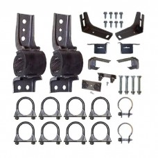 1971-1973 Mustang 2-1/4" Dual Exhaust Hanger Kit, V8