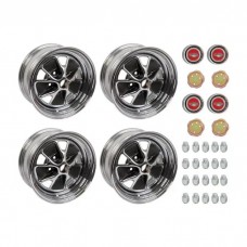 1966-1967 Mustang 15" x 7" Styled Steel Wheel Kit
